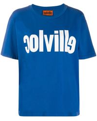 Colville - Logo Print T-Shirt - Lyst
