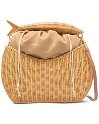 Serpui - Fish Wicker Tote Bag - Lyst