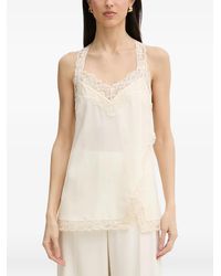 Pinko - Lace Lingerie Top - Lyst