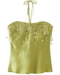 Asta Resort - X Yasmin Centre-Back Zip Top - Lyst