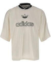 adidas - Logo-Embroidered T-Shirt - Lyst
