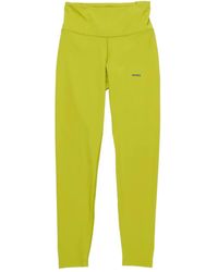 UNNA - Logo-Print Leggings - Lyst