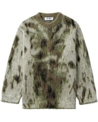 The Attico - Pullover mit Animal-Print - Lyst