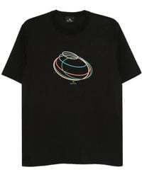 Paul Smith - Abstract-Print T-Shirt - Lyst