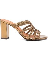Chie Mihara - Woven-Strap Sandals - Lyst