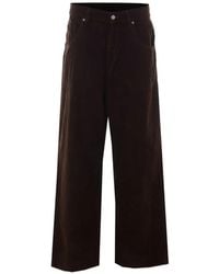 sunflower - Corduroy Wide-Leg Trousers - Lyst