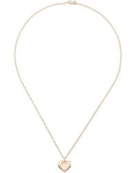 Sydney Evan - 14Ct Heart Necklace - Lyst