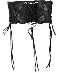 Dolce & Gabbana - Ceinture-Corset À Laçage - Lyst