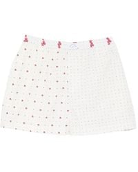 Maison Labiche - Flower-Print Shorts - Lyst
