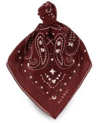 Alanui - Paisley-Print Square Scarf - Lyst