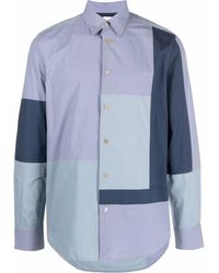 Paul Smith - Colour-block Panel Shirt - Lyst