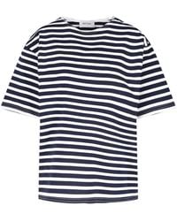 Matteau - Striped Short-Sleeve T-Shirt - Lyst