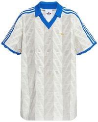 adidas - Pierced V-Neck T-Shirt - Lyst