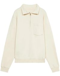Fortela - Woven Zip-Up Sweatshirt - Lyst
