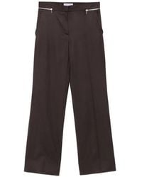 Stella McCartney - Zip-Detail Tailored Trousers - Lyst