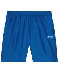 Off-White c/o Virgil Abloh - Surfer Swim Shorts - Lyst