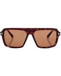 Tom Ford - Rectangle-Frame Sunglasses - Lyst