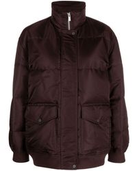 Theory - Funnel-neck Down Puffer Jacket - Lyst