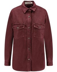 Golden Goose - Washed Buttoned Overshirt - Lyst