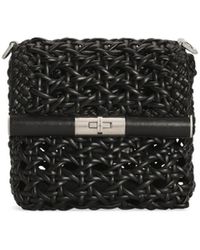 Dolce & Gabbana - Openwork Shoulder Bag - Lyst