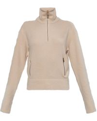Victoria Beckham - Milano Pullover Mit Kurzem Reißverschluss - Lyst