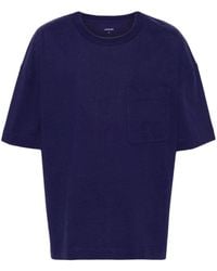 Lemaire - Jersey-T-Shirt mit Brusttasche - Lyst
