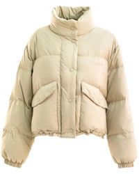 Miu Miu - Plumífero con cuello alto - Lyst