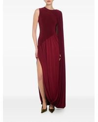 Axel 113 - Valentina Draped Maxi Dress - Lyst