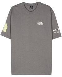 The North Face - Katoenen T-shirt Met Logoprint - Lyst
