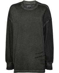 Izzue - Handwriting Long-Sleeved T-Shirt - Lyst