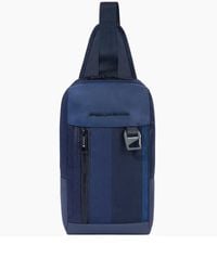 Piquadro - Asymmetrische Rugzak - Lyst