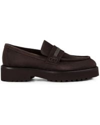Doucal's - Loafer Mit Nieten - Lyst