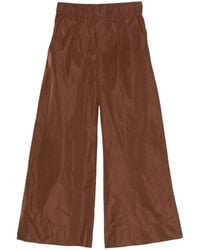Susanne Bommer - Elasticated-Waist Wide-Leg Trousers - Lyst