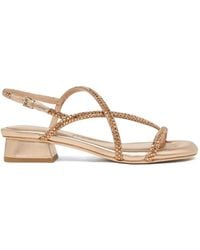 Ash - Embellished Strap Sandals - Lyst