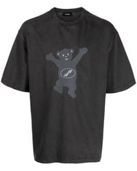we11done - Graphic-Print Cotton T-Shirt - Lyst