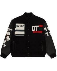 DENIM TEARS - Stadium Cactus Varsity Jacket - Lyst