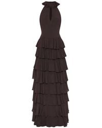 Nicholas - Yasira Ruffled Tiered Maxi Dress - Lyst