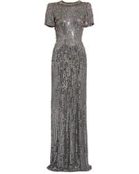 Jenny Packham - Serenity Sequin-Embellished Gown - Lyst