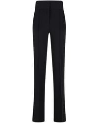 Elisabetta Franchi - Technical Fabric Trousers - Lyst