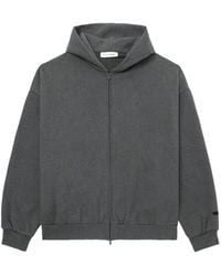 Fear Of God - Logo-Embossed Zip-Up Hoodie - Lyst