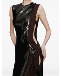 Christopher Esber - Opaline Sequin Cutaway Dress - Lyst
