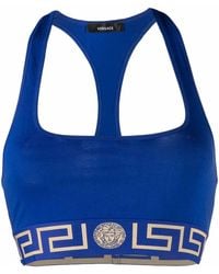 Versace - Greca Border Bralette - Lyst