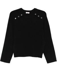 Liu Jo - WHITE Sweaters Black - Lyst