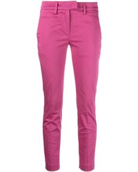 Dondup - Vaqueros slim de talle medio - Lyst