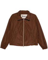 Herno - Hooded Zip-Up Jacket - Lyst