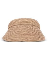 Helen Kaminski - Raffia Visor Hat - Lyst