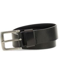 Guess - Leather Logo-Plaque Belt - Lyst