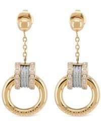 Charriol - Forever Embrace Earrings - Lyst