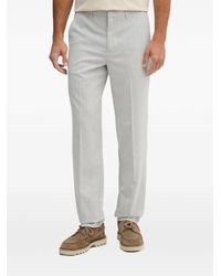 Lindbergh - Pantalon De Costume À Plis Marqués - Lyst