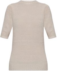 Fabiana Filippi - Short-Sleeve Sweater - Lyst